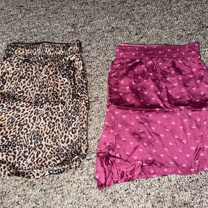 Pink Victoria Secret PJ Shorts